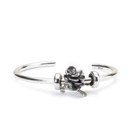 Charm Trollbeads Woman Beads in Silver TAGBE-40115 - TAGBE-40115